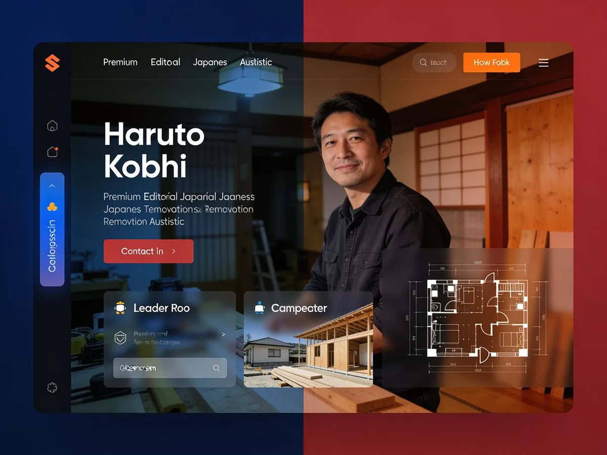 Haruto Kobayashi, Founder & Lead Carpenter